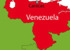 venezuela red map