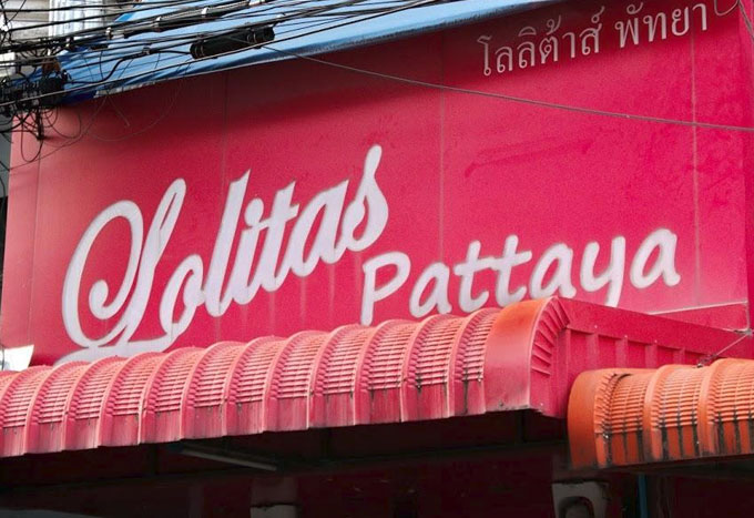 lolita's pattaya sign