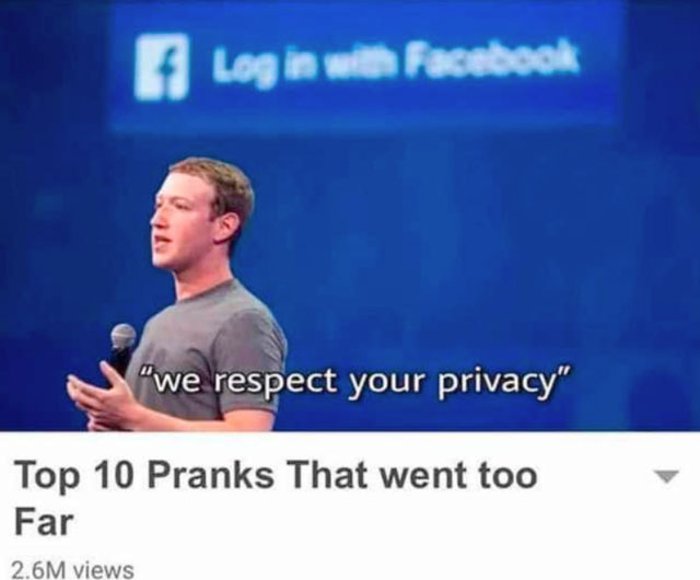 facebook privacy meme