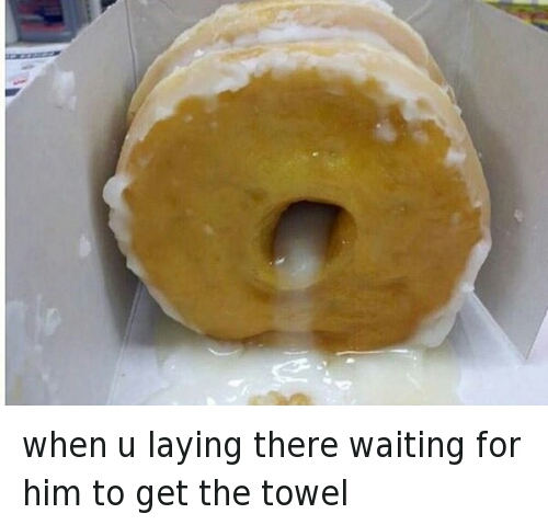 creampie meme with sauce dripping out